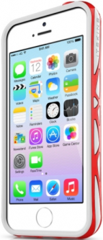 Чехол для iPhone 5/5S ITSKINS Venum Reloaded White Red
